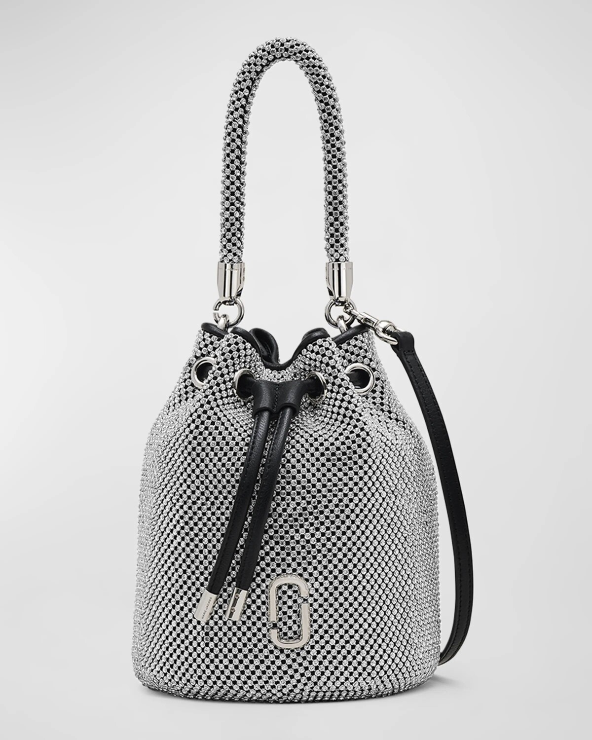 

Миниатюрная сумка-ведро со стразами Marc Jacobs, цвет Crystals