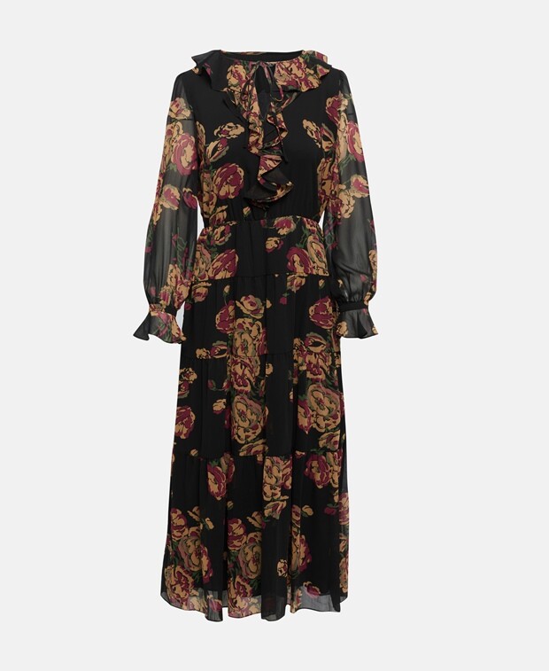 

Длинное платье Lauren Ralph Lauren, черный