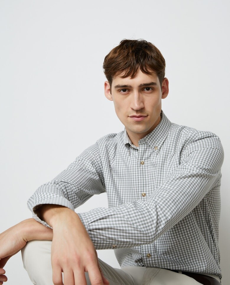 

Viyela мужская спортивная рубашка Dustin, зеленый