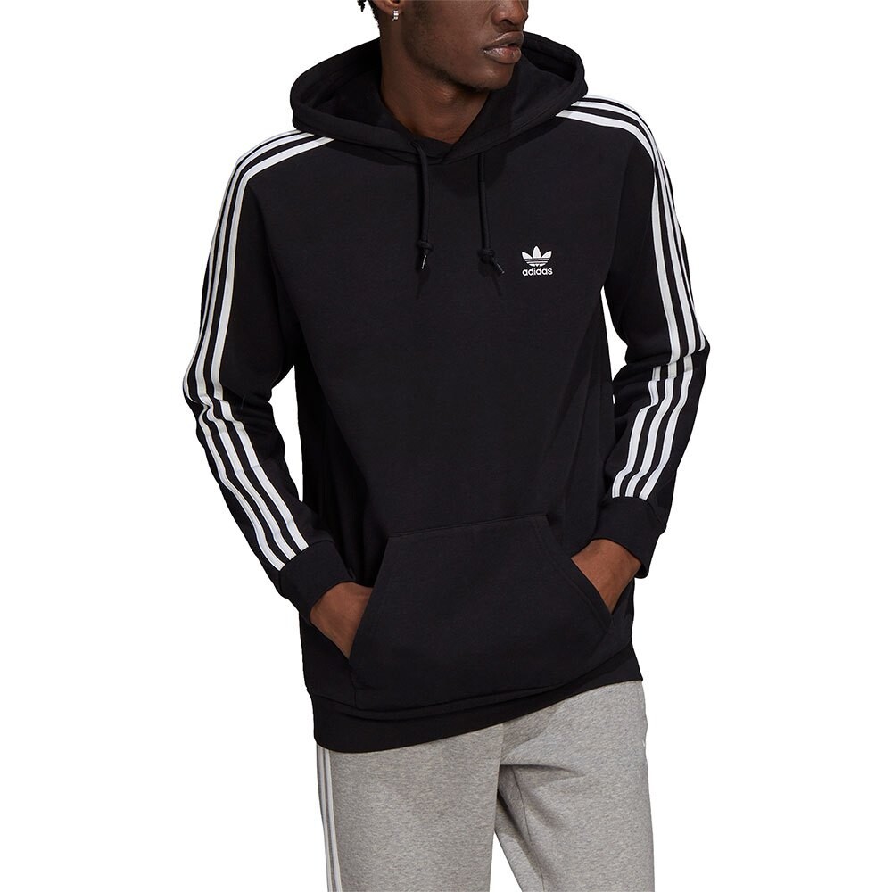 

Худи adidas Originals 3 Stripes, черный