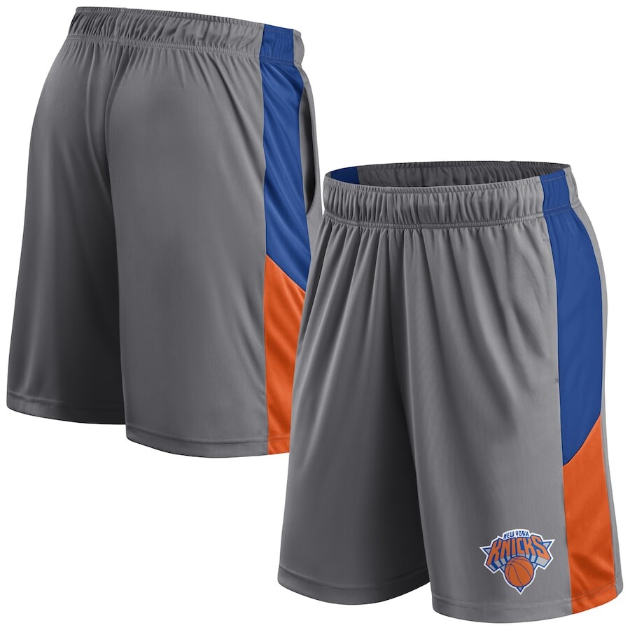 

Шорты Fanatics Branded New York Knicks, серый