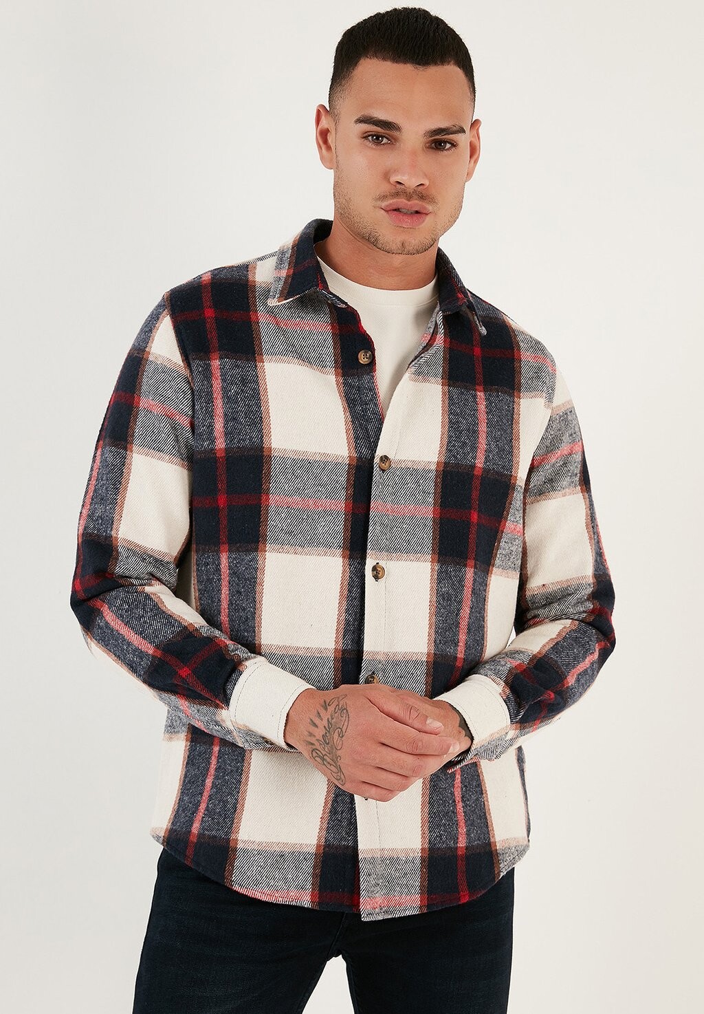 

Рубашка Regular Fit Buratti, цвет dark blue