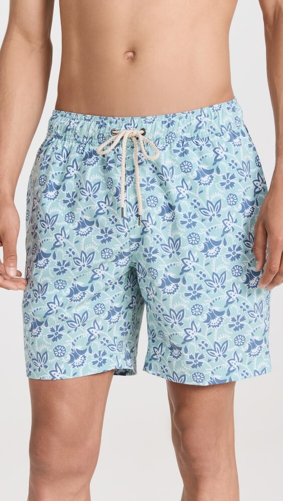 

Пляжные шорты Faherty Beacon Swim Trunks 7"
