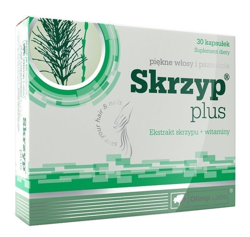 Таблетки, укрепляющие волосы, кожу и ногти Olimp Skrzyp Plus, 30 шт
