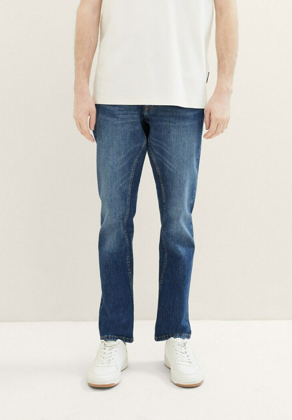 

Джинсы Straight Leg REGULAR TAPERED TOM TAILOR, цвет used dark stone blue denim