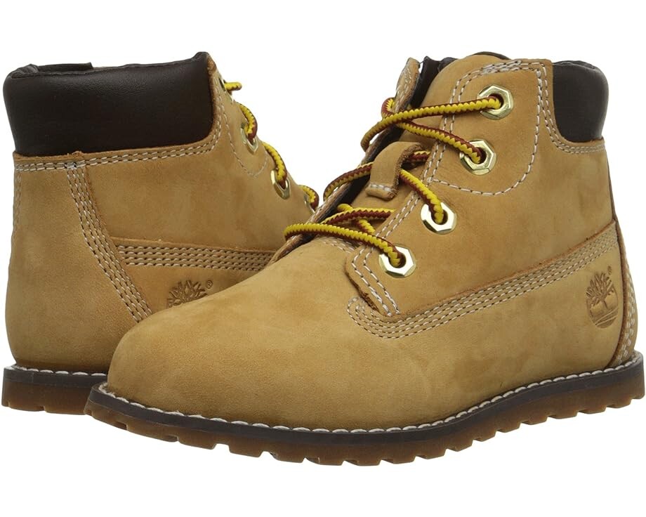 

Походные ботинки Timberland Pokey Pine 6" Boot w/ Side Zip, цвет Wheat Nubuck