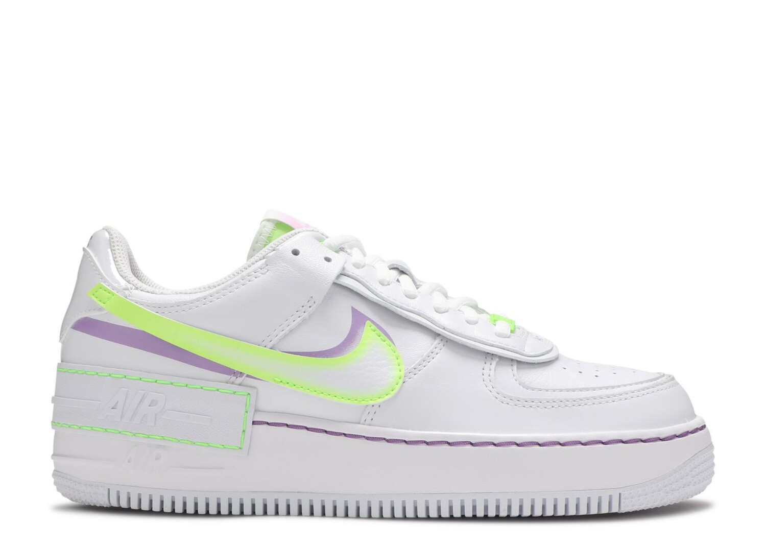

Кроссовки Nike Wmns Air Force 1 Shadow 'White Electric Green', белый