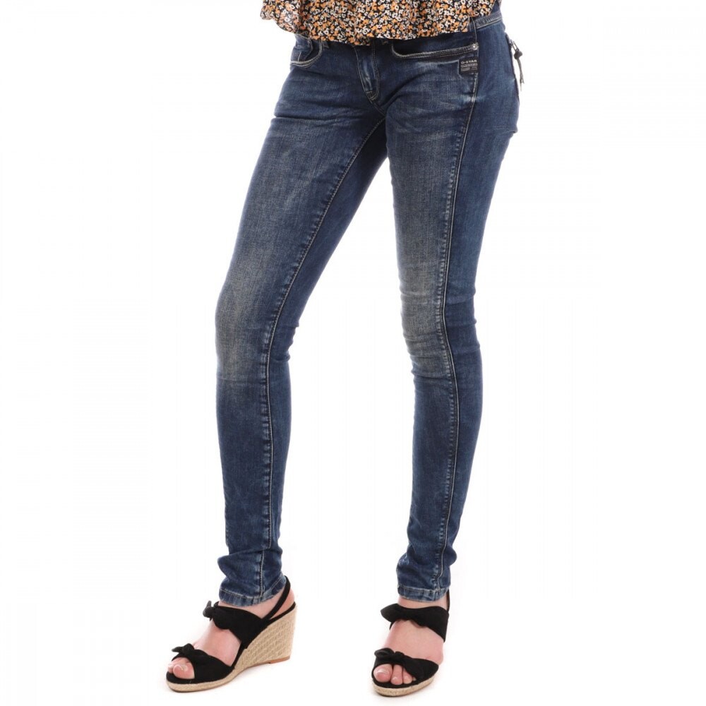 

Джинсы G-Star Skinny Délavé Midge Cody 60537-6128, синий