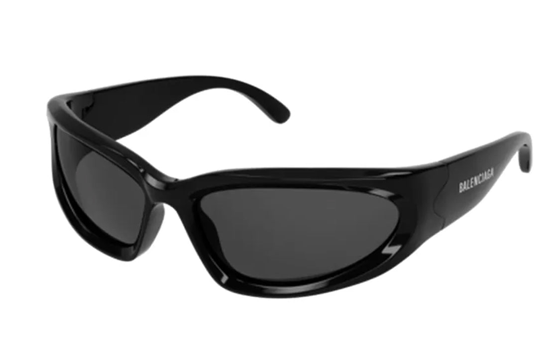 Очки солнцезащитные унисекс Balenciaga, черный солнцезащитные очки balenciaga синий