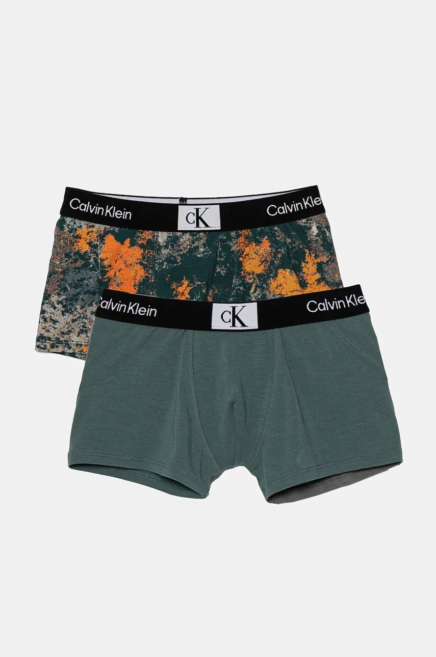 

Детские боксеры Calvin Klein Underwear, 2 пары, зеленый