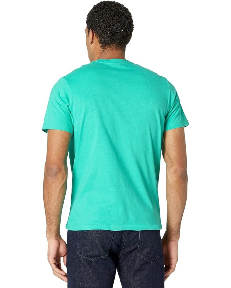 

Футболка U.S. POLO ASSN. Solid Crew Neck Pocket T-Shirt, цвет Pool Green