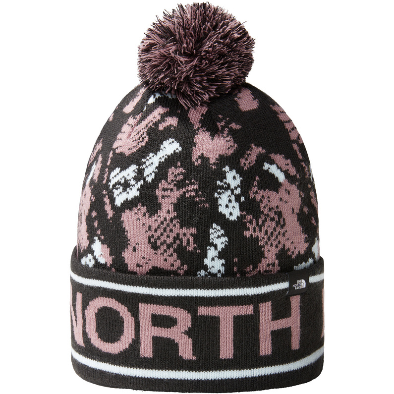 Лыжная шапка Tuke The North Face, серый зимняя меховая шапка комплект с маской лыжная шапка с капюшоном для женщин вязаная кашемировая теплая уличная лыжная ветрозащитная шапка