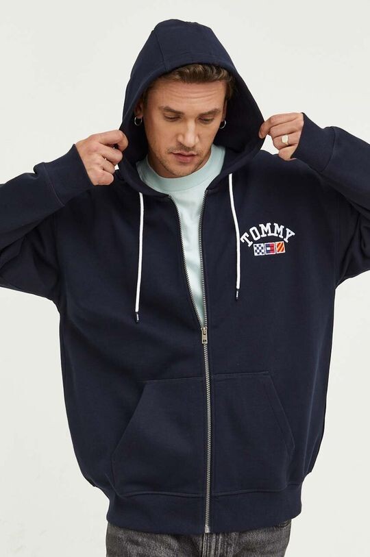 

Толстовка Tommy Jeans, темно-синий