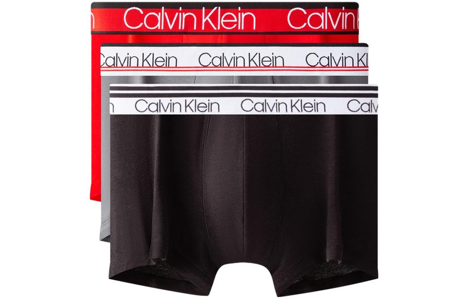 

Мужские трусы Calvin Klein, цвет 3 Pack (Black, Red and Gray)