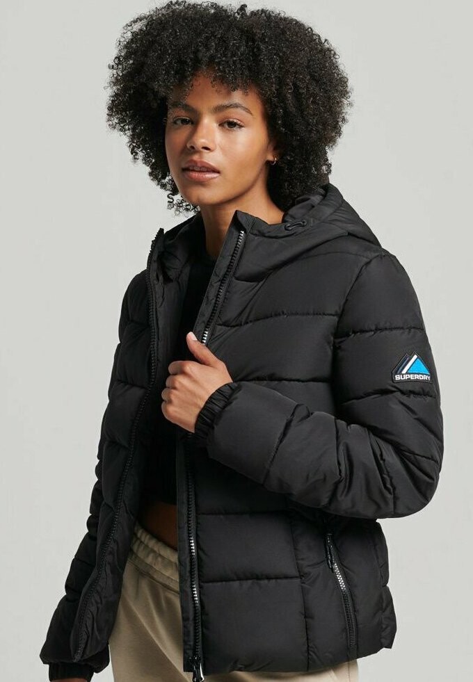 

Зимняя куртка Superdry, черный