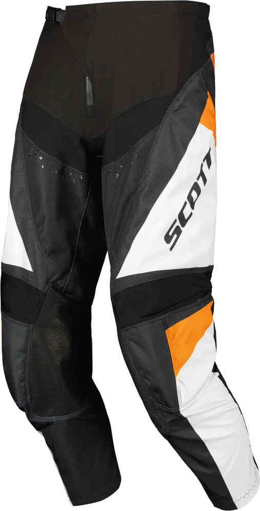 Брюки для мотокросса Evo Track Scott, черный/оранжевый/белый scott® шлем scott track white m 55 59