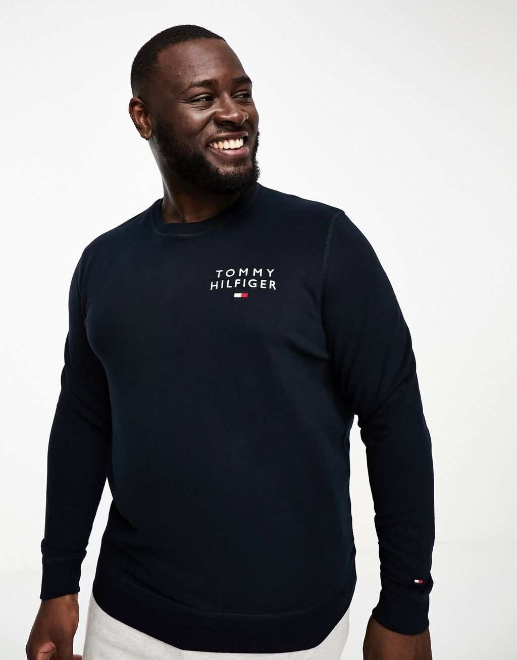 

Темно-синий свитшот Tommy Hilfiger Plus Original