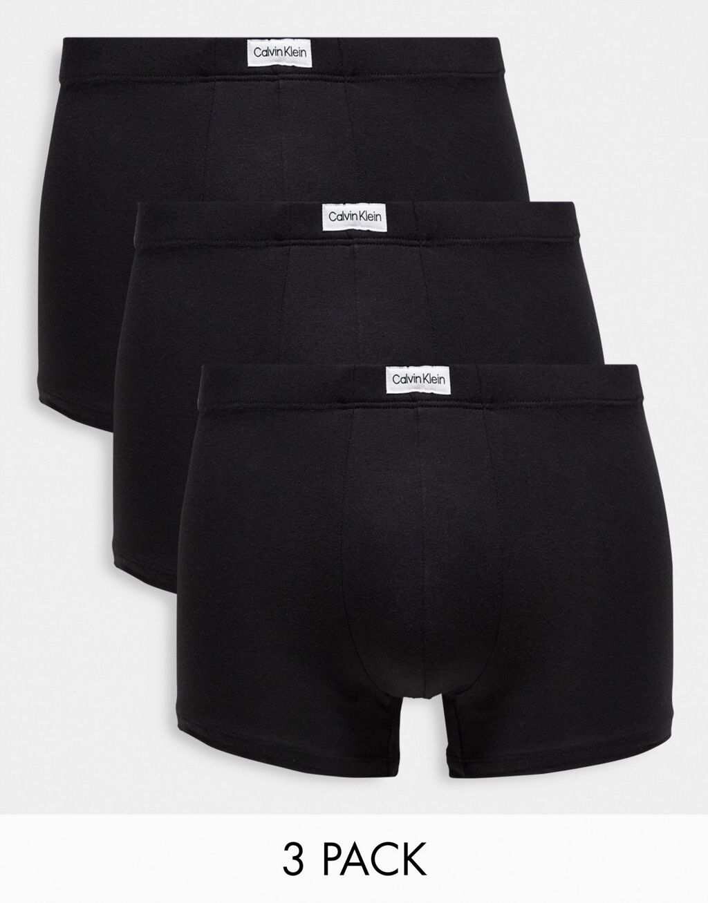 

Черная сумка из трех сумок с логотипом Calvin Klein