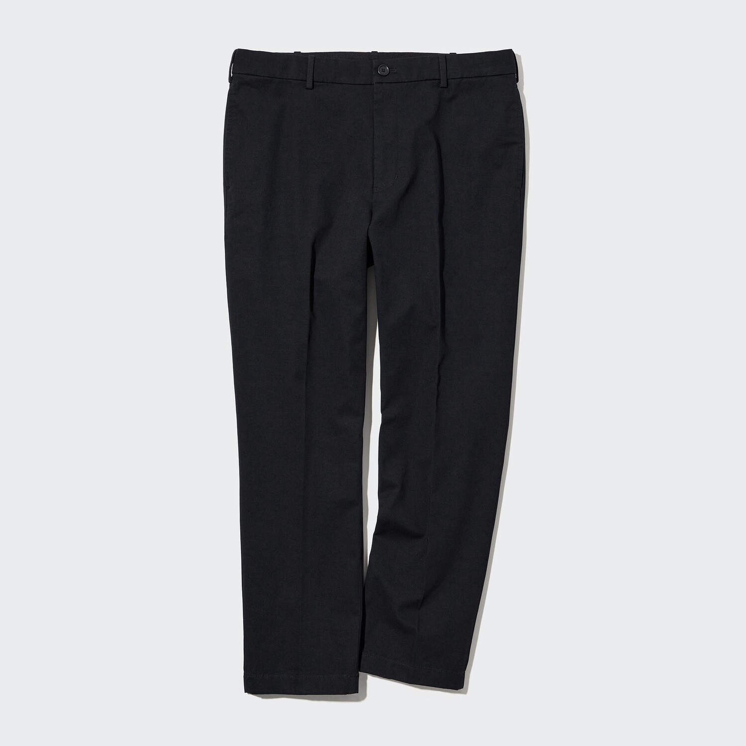 

Эластичные брюки до щиколотки Uniqlo, темно-синий