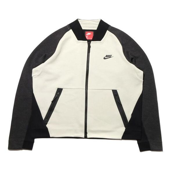 

Куртка Nike Sportswear Tech Fleece Varsity Jacket White/Black, белый