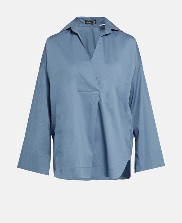 

Рубашка блузка Van Laack, цвет Slate Blue
