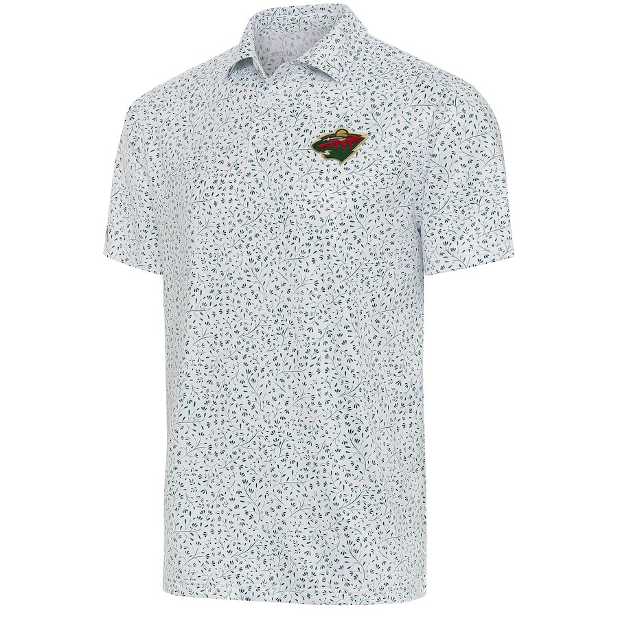 

Поло с коротким рукавом Antigua Minnesota Wild, белый