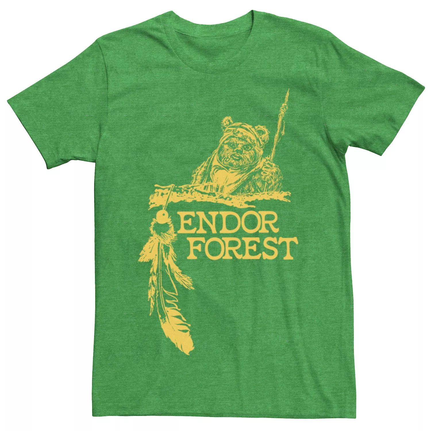 Мужская футболка Ewok Endor Forest Star Wars