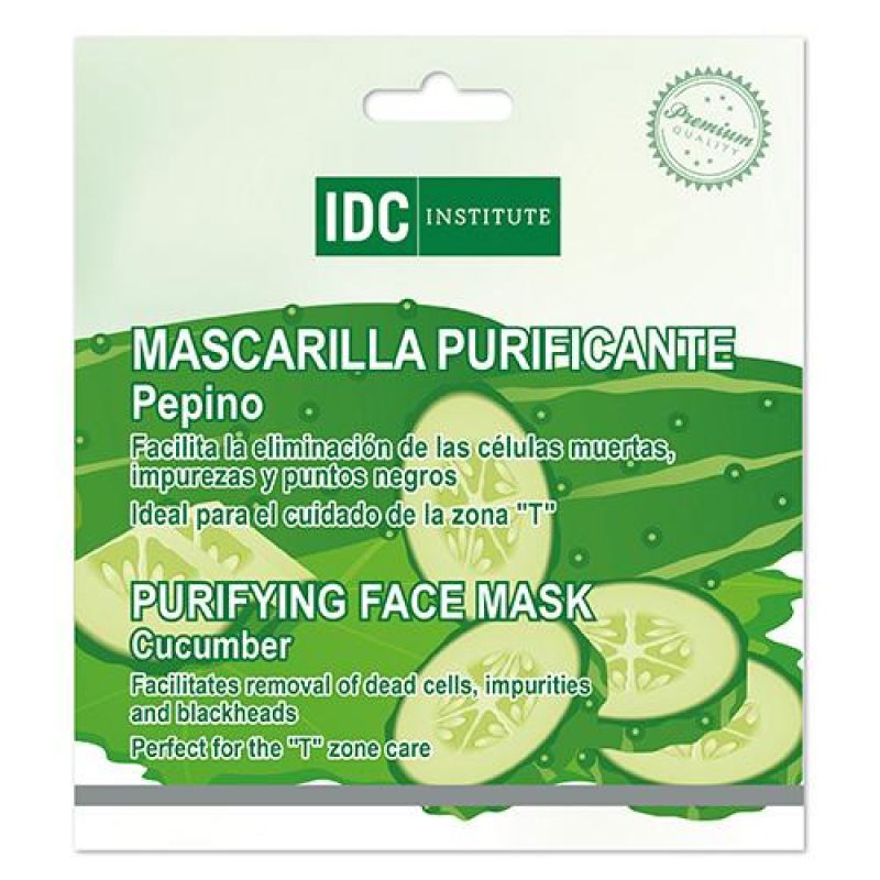 Маска для лица Mascarilla facial con pepino Idc institute, 15 мл