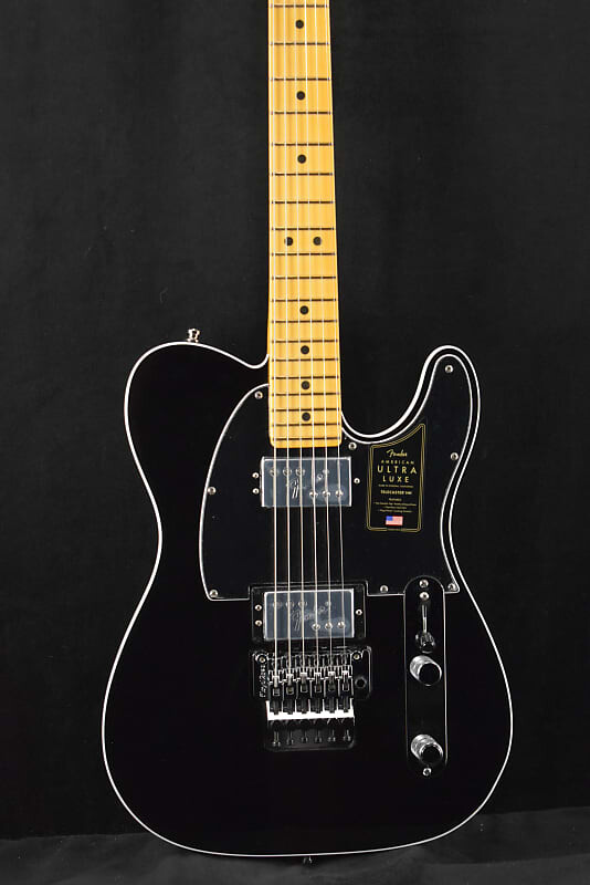 

Электрогитара Fender American Ultra Luxe Telecaster Floyd Rose HH Mystic Black Maple Fingerboard