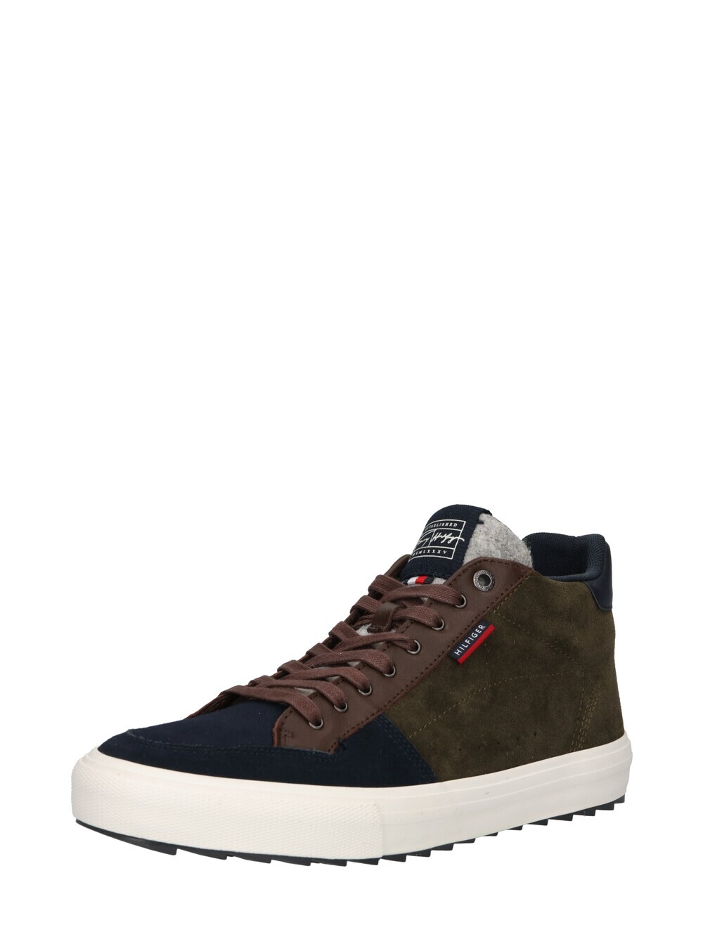 

Высокие кроссовки Tommy Hilfiger, темно-зеленый