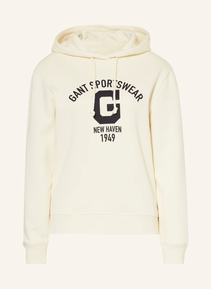 

Толстовка с капюшоном Gant, экрю