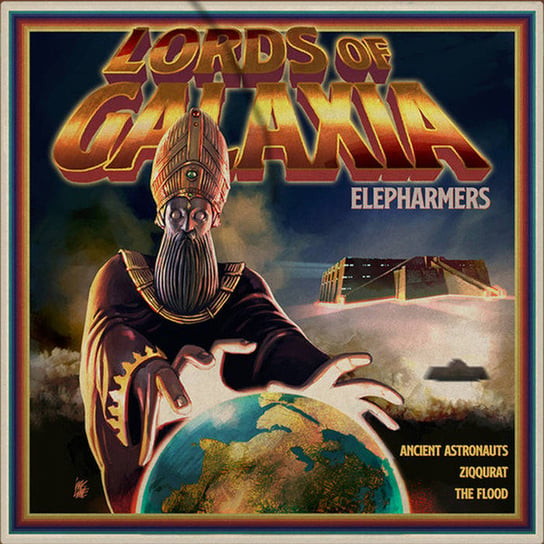 Виниловая пластинка Elepharmers - Lords Of Galaxia (синий винил)
