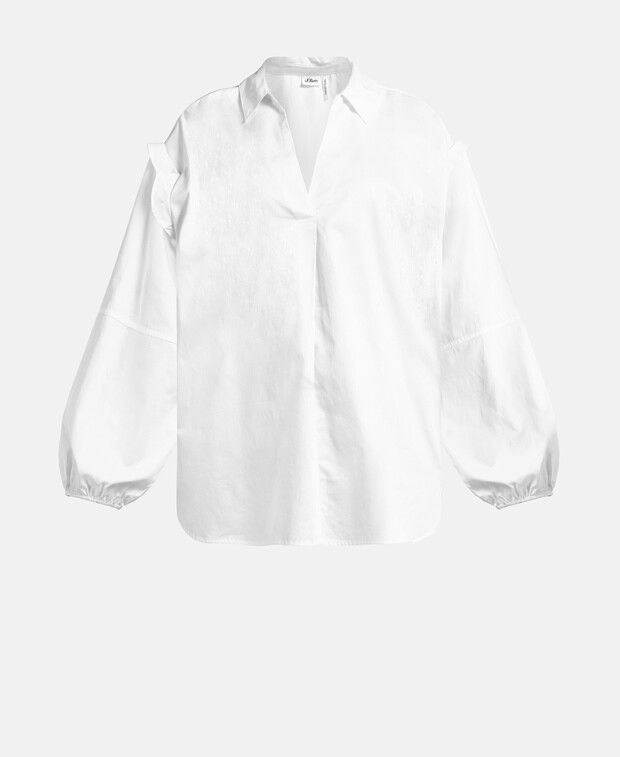 

Рубашка блузка S.Oliver Black Label, белый