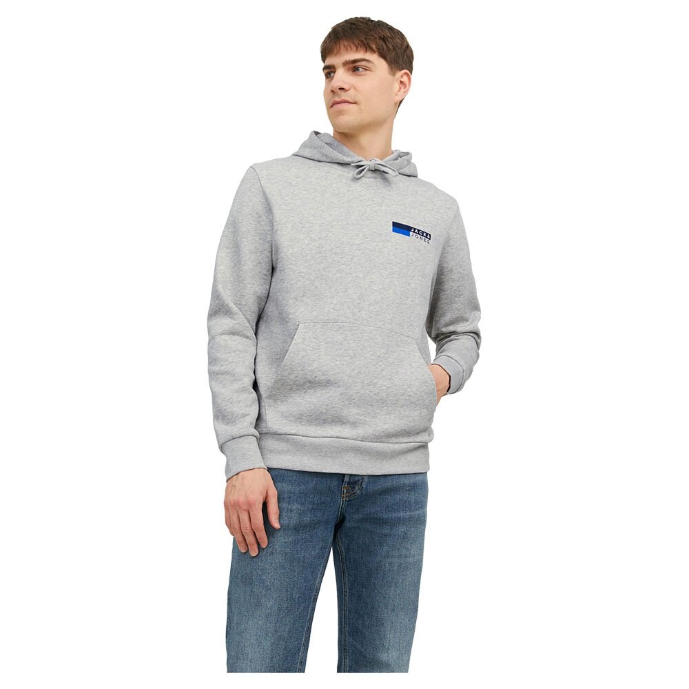 

Худи Jack & Jones Corp Logo Play, серый