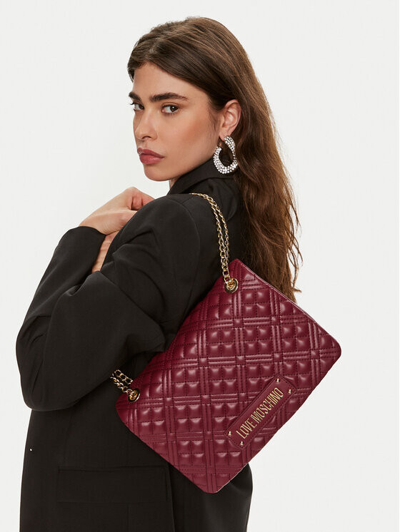 

Сумочка Love Moschino, бургундия