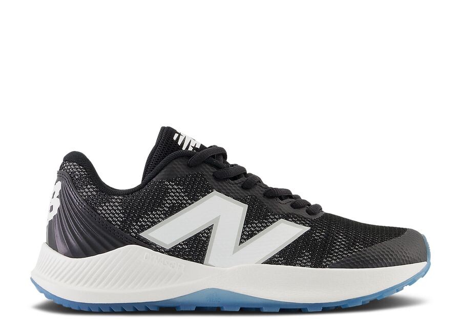 

Кроссовки New Balance Fuelcell Trainer V7 Tf Big Kid Wide 'Black Optic White', черный