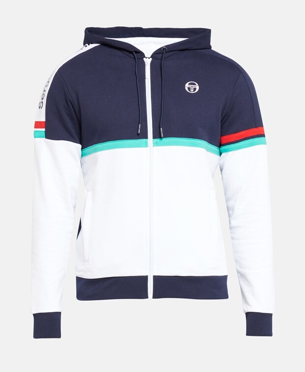 

Толстовка с капюшоном Sergio Tacchini, темно-синий
