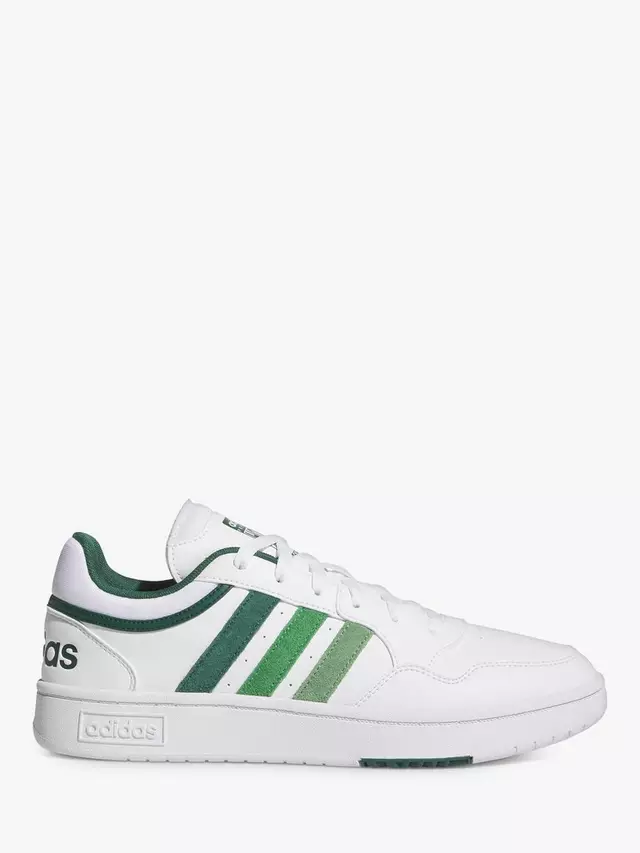 

Кроссовки adidas Hoops 3.0 Lace Up, цвет white/green