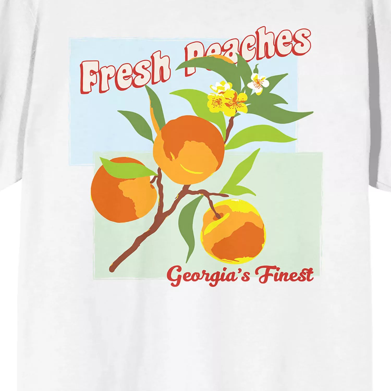 Мужская футболка Natural World Fresh Peaches Licensed Character