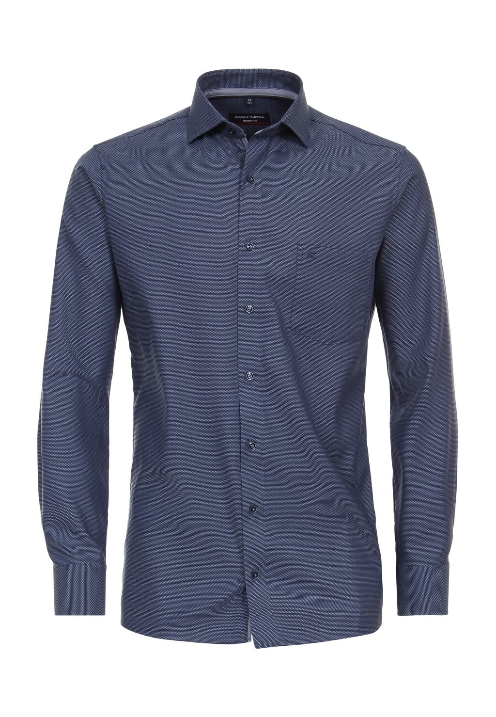 

Рубашка UNI MODERN FIT CASAMODA, темно-синий