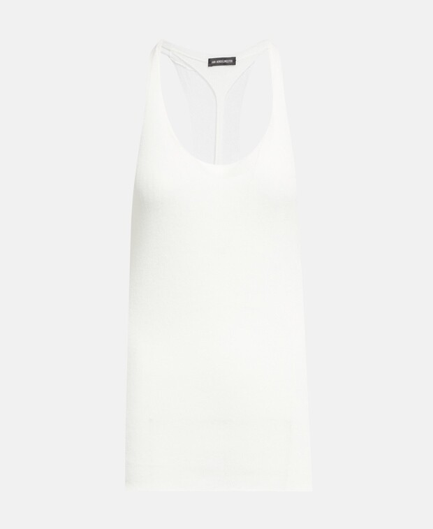 

Топ без рукавов Ann Demeulemeester, белый