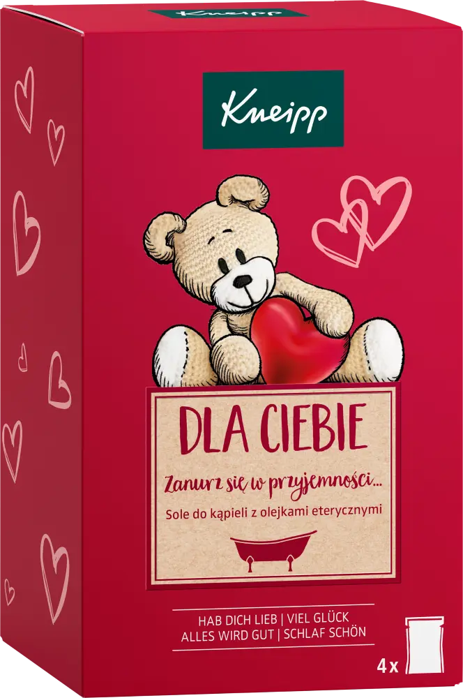 

Набор: кристаллы Kneipp, 4x60 гр