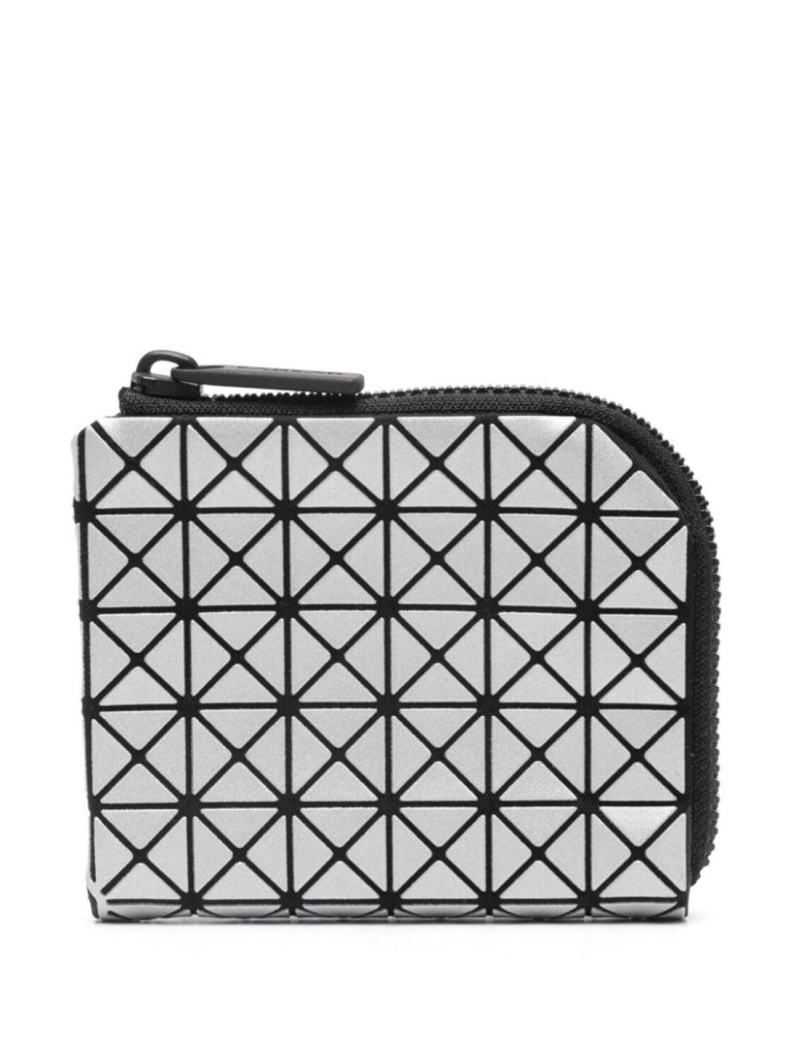 

Bao Bao Issey Miyake кошелек Clam с геометрическими панелями, серебристый