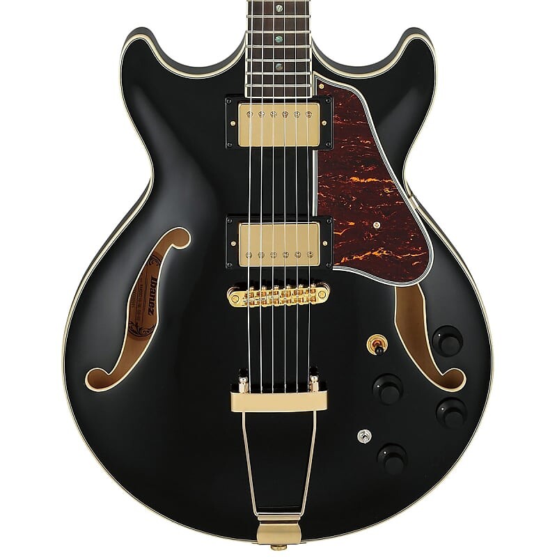 Электрогитара Ibanez AMH90 AM Artcore Expressionist Semi-Hollow Electric Guitar - Black