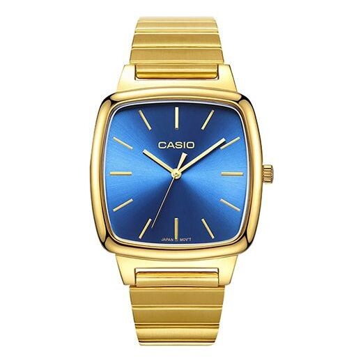 

Часы CASIO ue Series Waterproof Quartz 38.5mm Gold/Blue Analog, синий