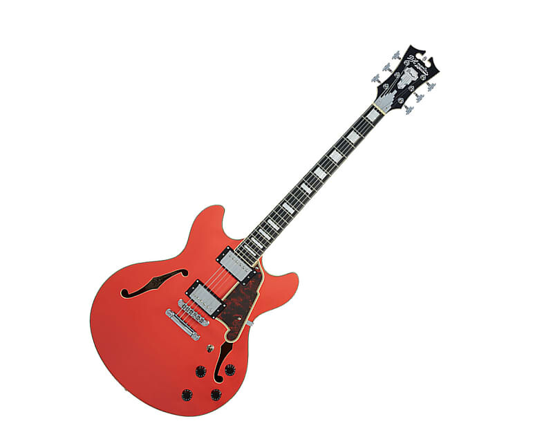 

Электрогитара D'Angelico Premier DC w/ Stop-Bar Tailpiece - Fiesta Red