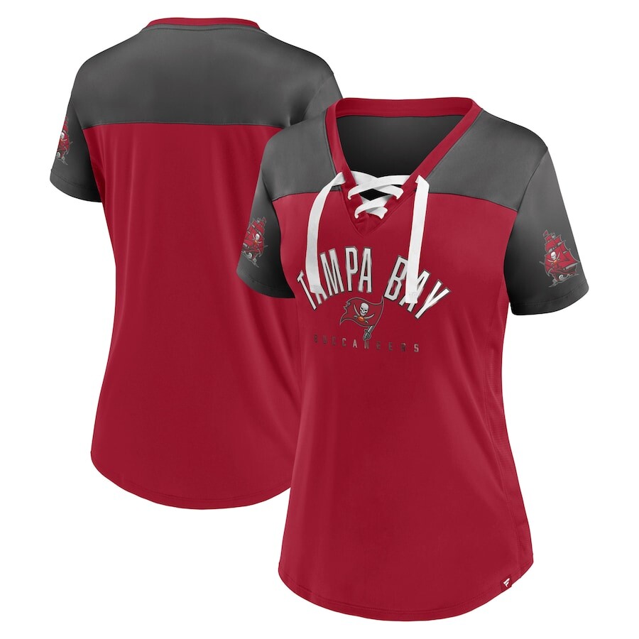 

Футболка с коротким рукавом Fanatics Branded Tampa Bay Buccaneers, красный