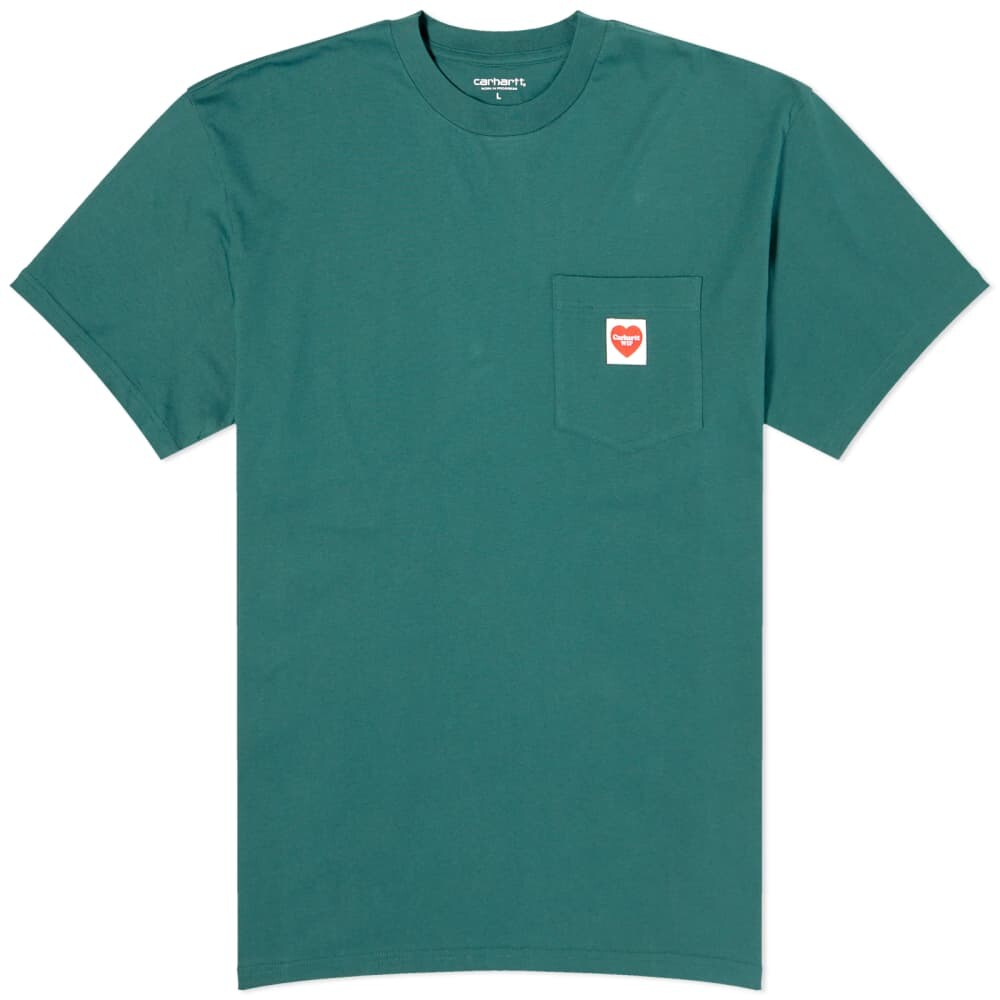 

Футболка Carhartt WIP с карманом и сердечком
