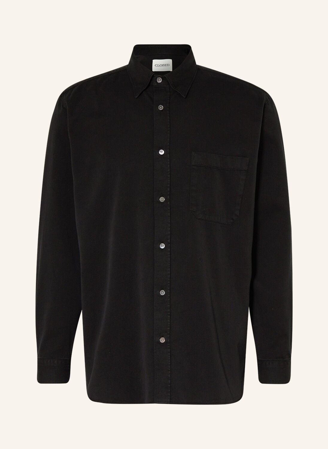 

Рубашка CLOSED Regular Fit, черный
