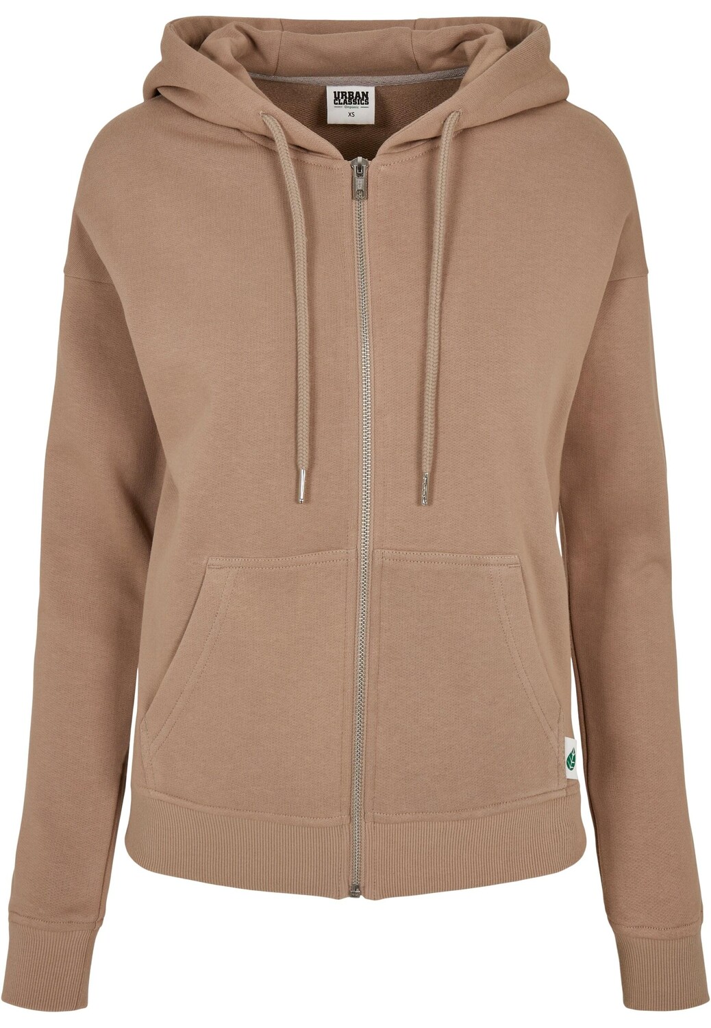 Толстовка Urban Classics Zip Kapuzenpullover, цвет softtaupe леггинсы urban classics цвет softtaupe